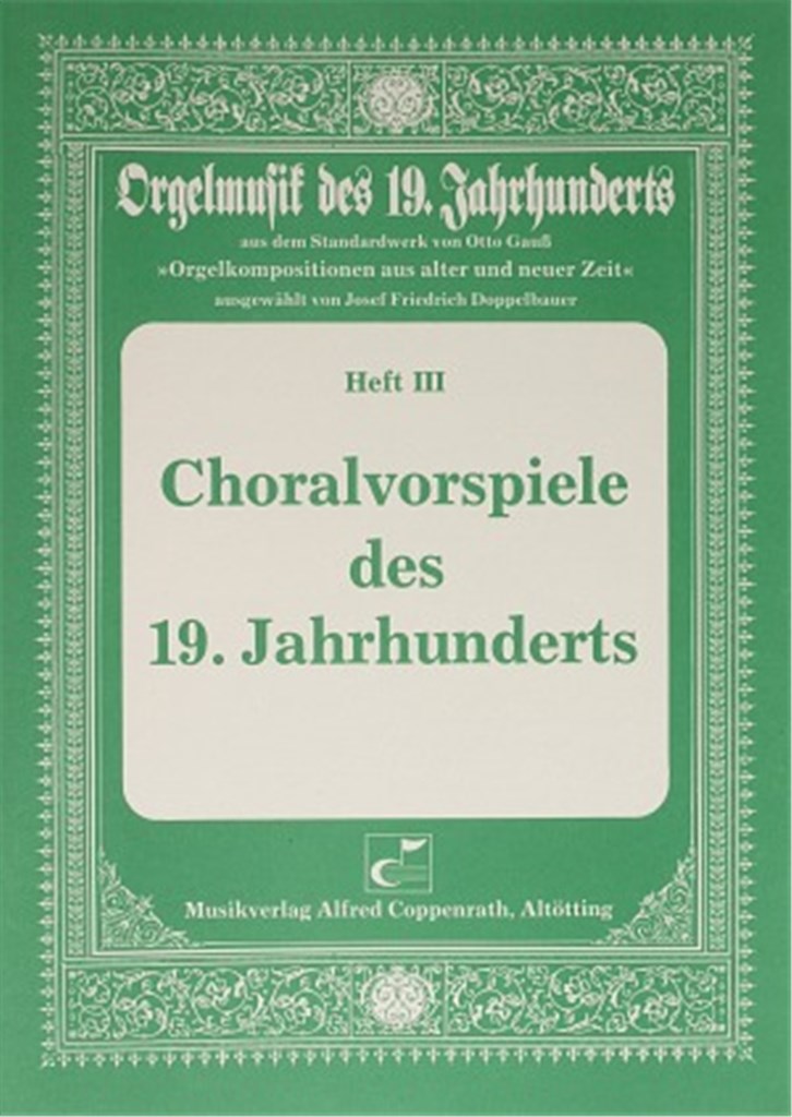 Choralvorspiele des 19. Jahrhunderts